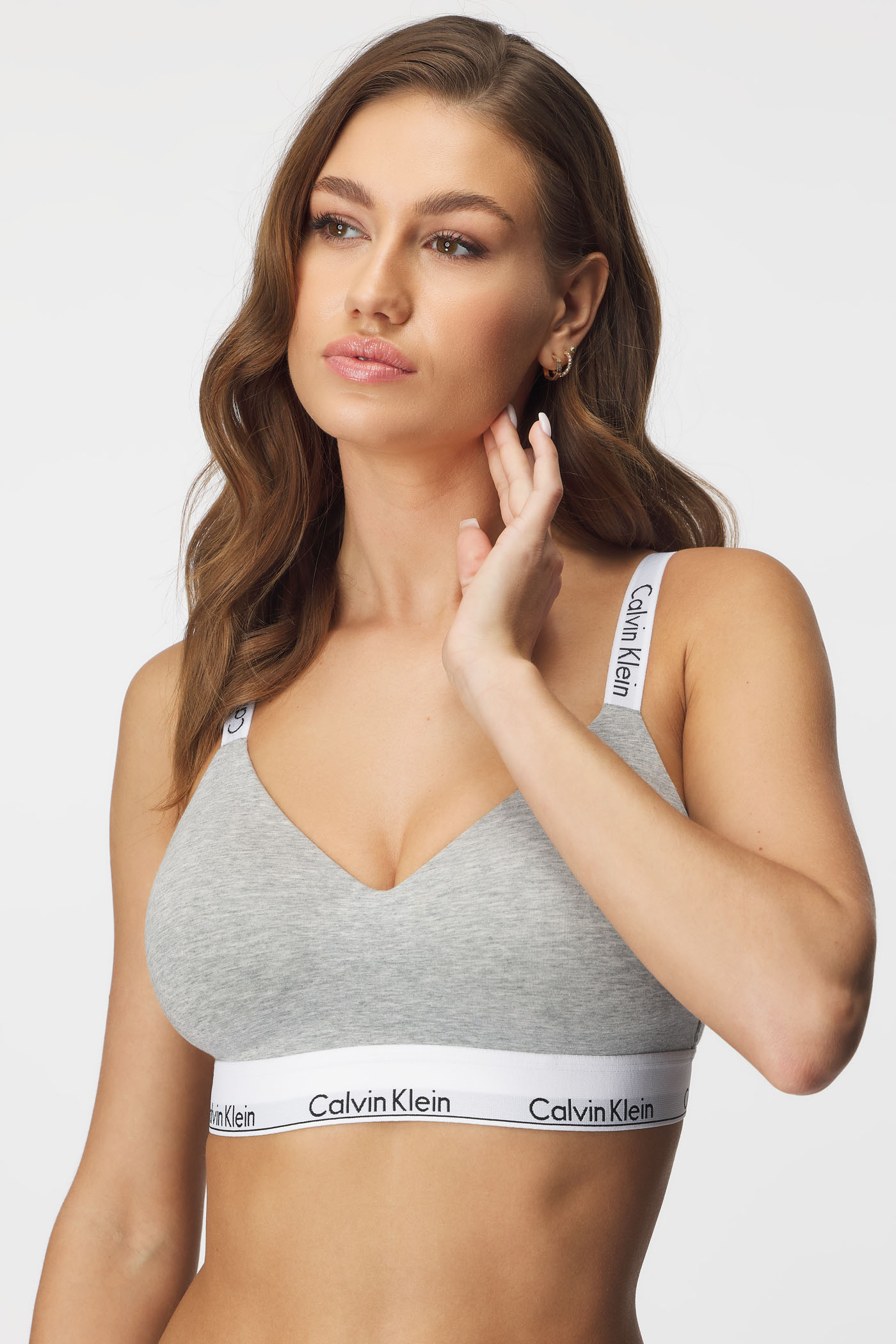 Podložen Modrček Calvin Klein Modern Cotton