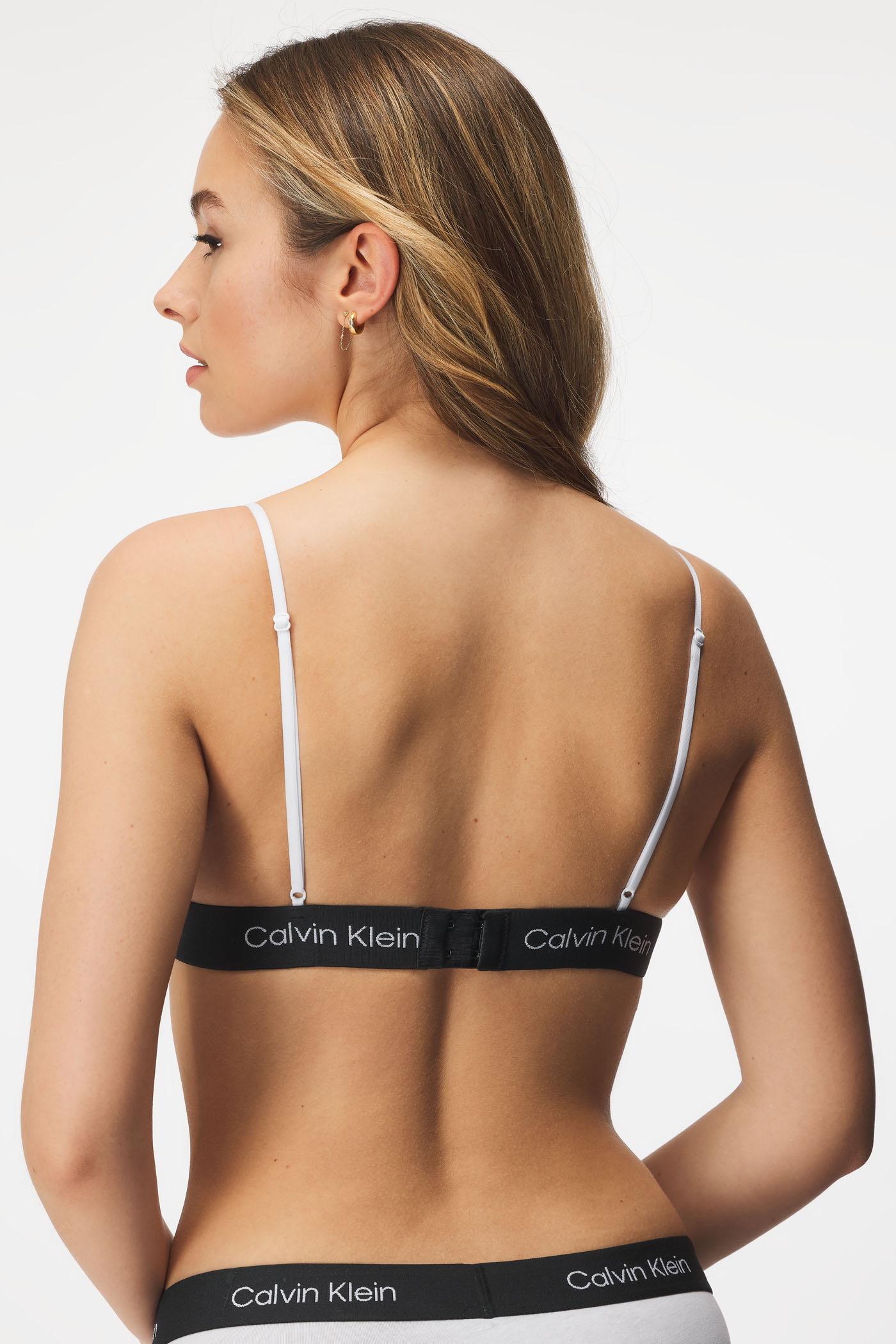 Modrček Calvin Klein 96 Triangle Bralette