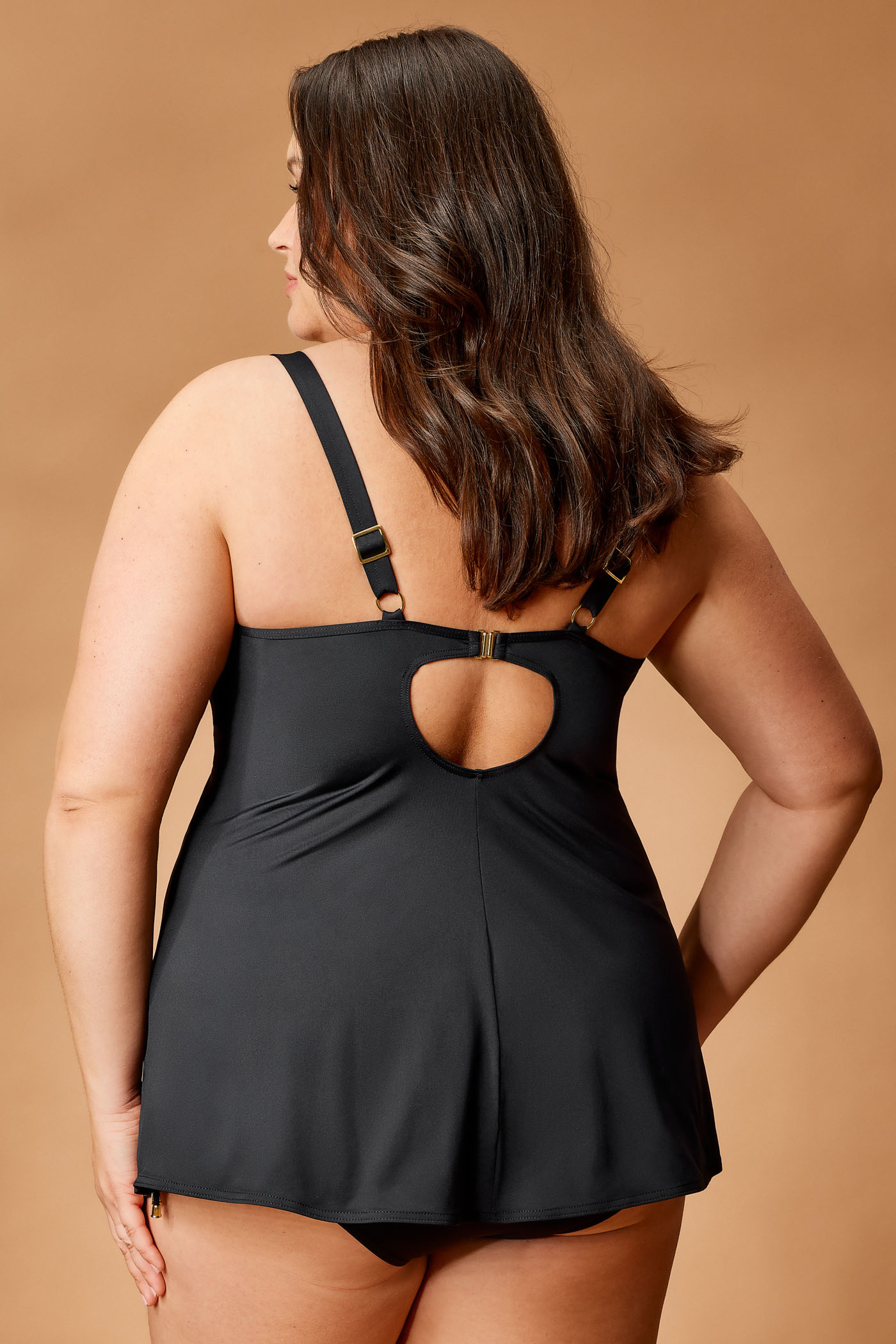 Zgornji Del Tankini Kopalk Harper Black Plus