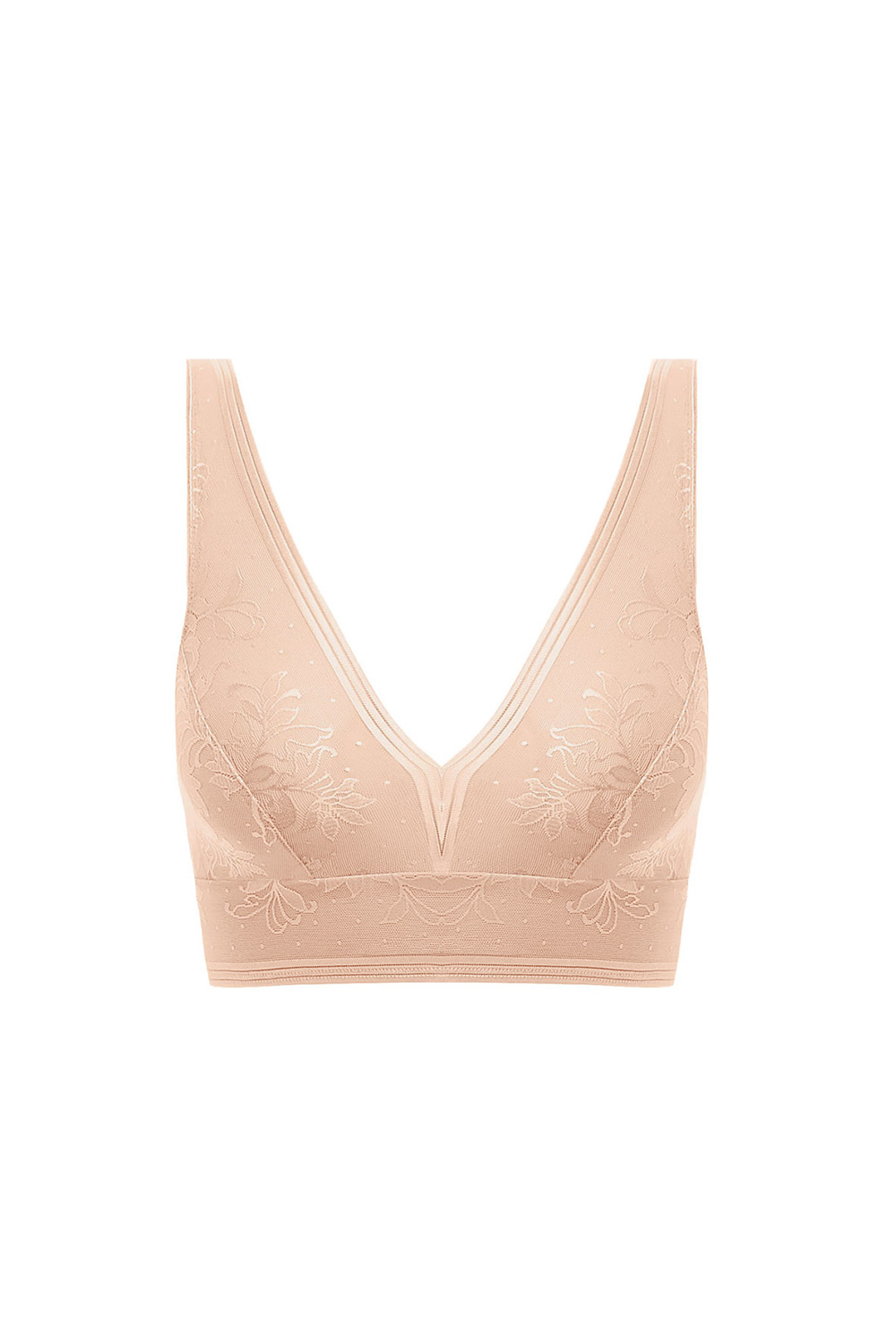 Modrček Wacoal Net Effects Bralette